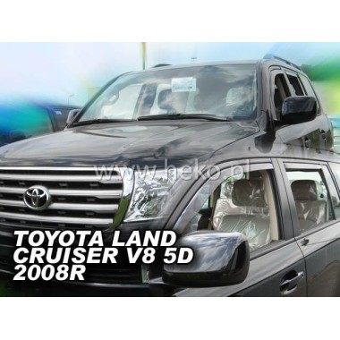 Дефлекторы боковых окон Team Heko для Toyota Land Cruiser 200 (2008-2012) бренд – Team HEKO главное фото